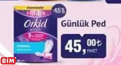 ORKİD GÜNLÜK PED